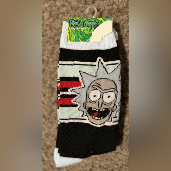 Rick & Morty Socks - Picture 4 of 6
